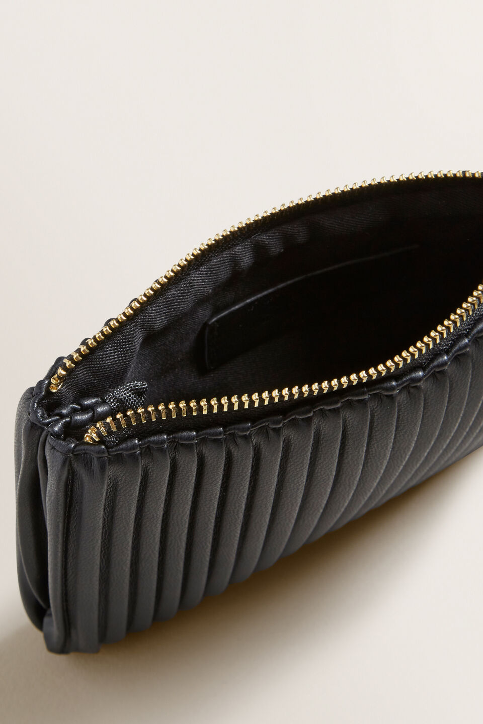 Mini Pleat Pouch  