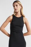 Core Rib Tank Dress  Black  hi-res