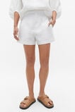 Core Linen Waisted Short  Whisper White  hi-res
