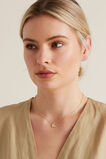 Initial Disc Necklace    hi-res