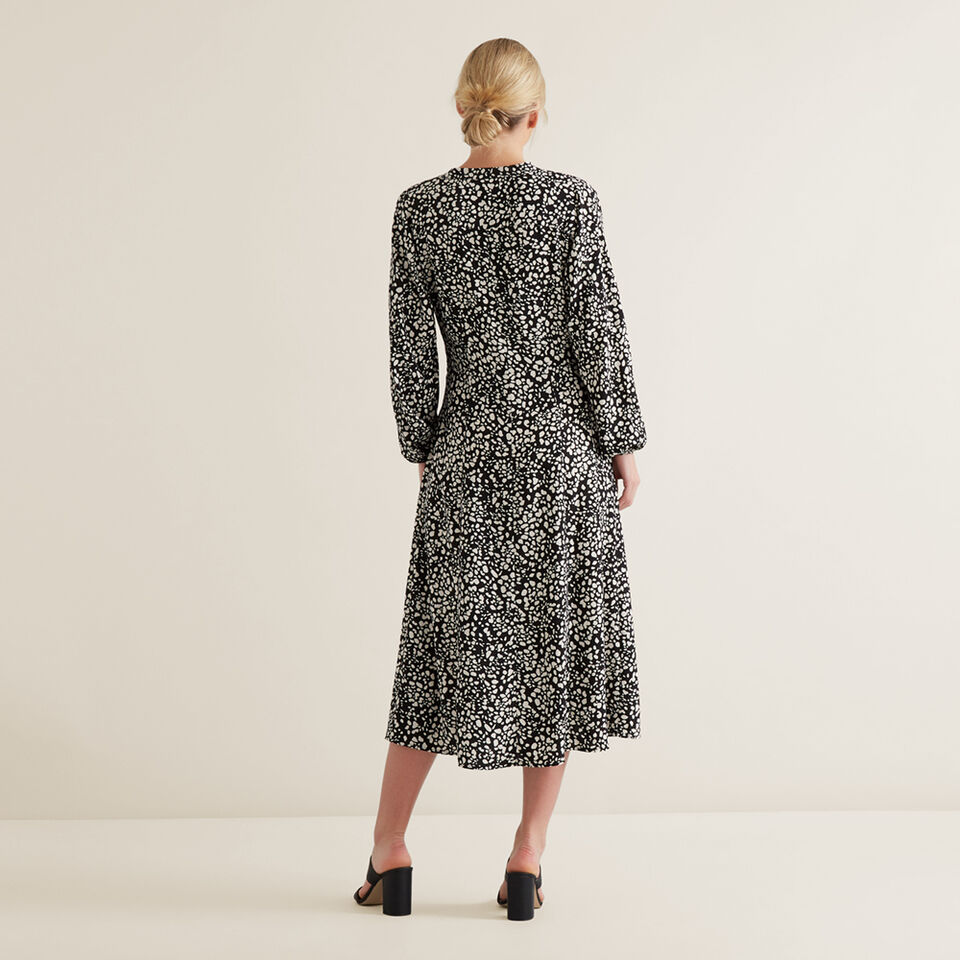 Animal Split Dress  