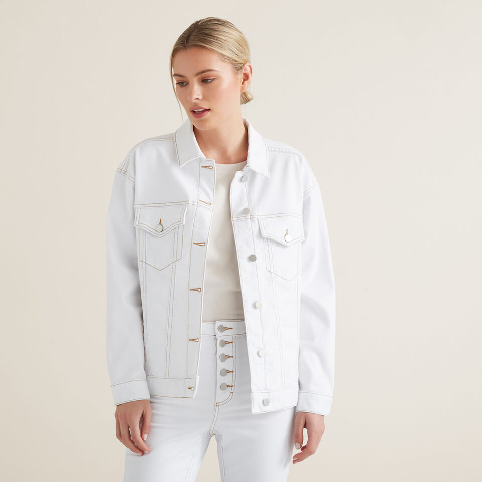 Oversized Denim Jacket  1