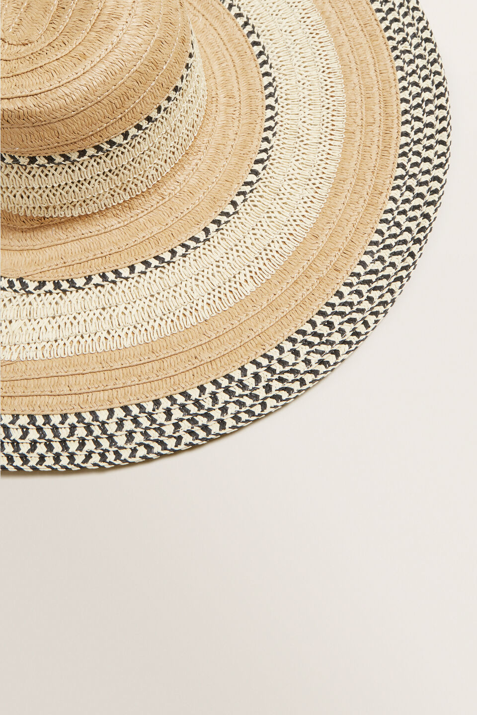 Tonal Stripe Sun Hat  