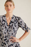 Paisley V-Neck Dress    hi-res
