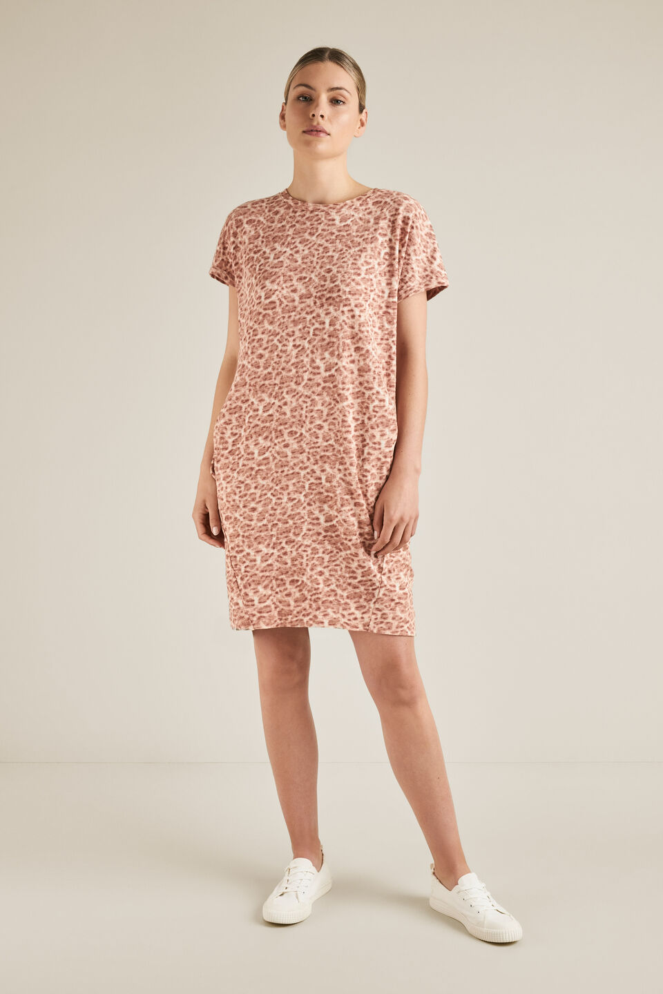 Animal Jersey Dress  