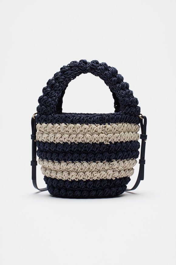Knotted Rope Bag  Midnight Sky  hi-res