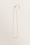 Initial Disc Necklace    hi-res