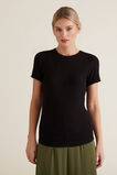 Basic Rib Tee    hi-res