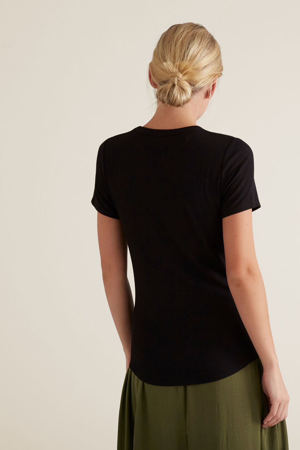 Basic Rib Tee  