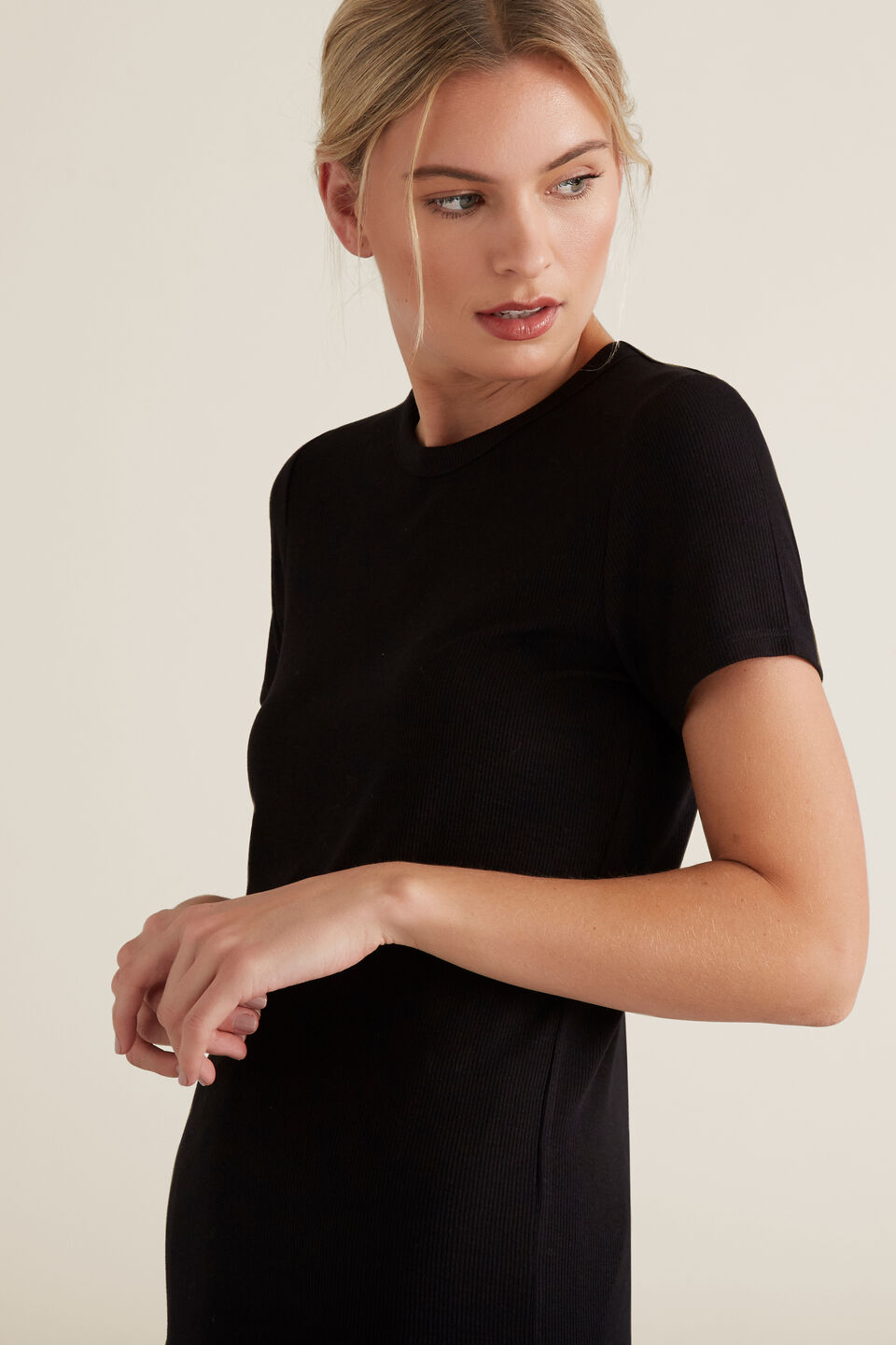 Basic Rib Tee  