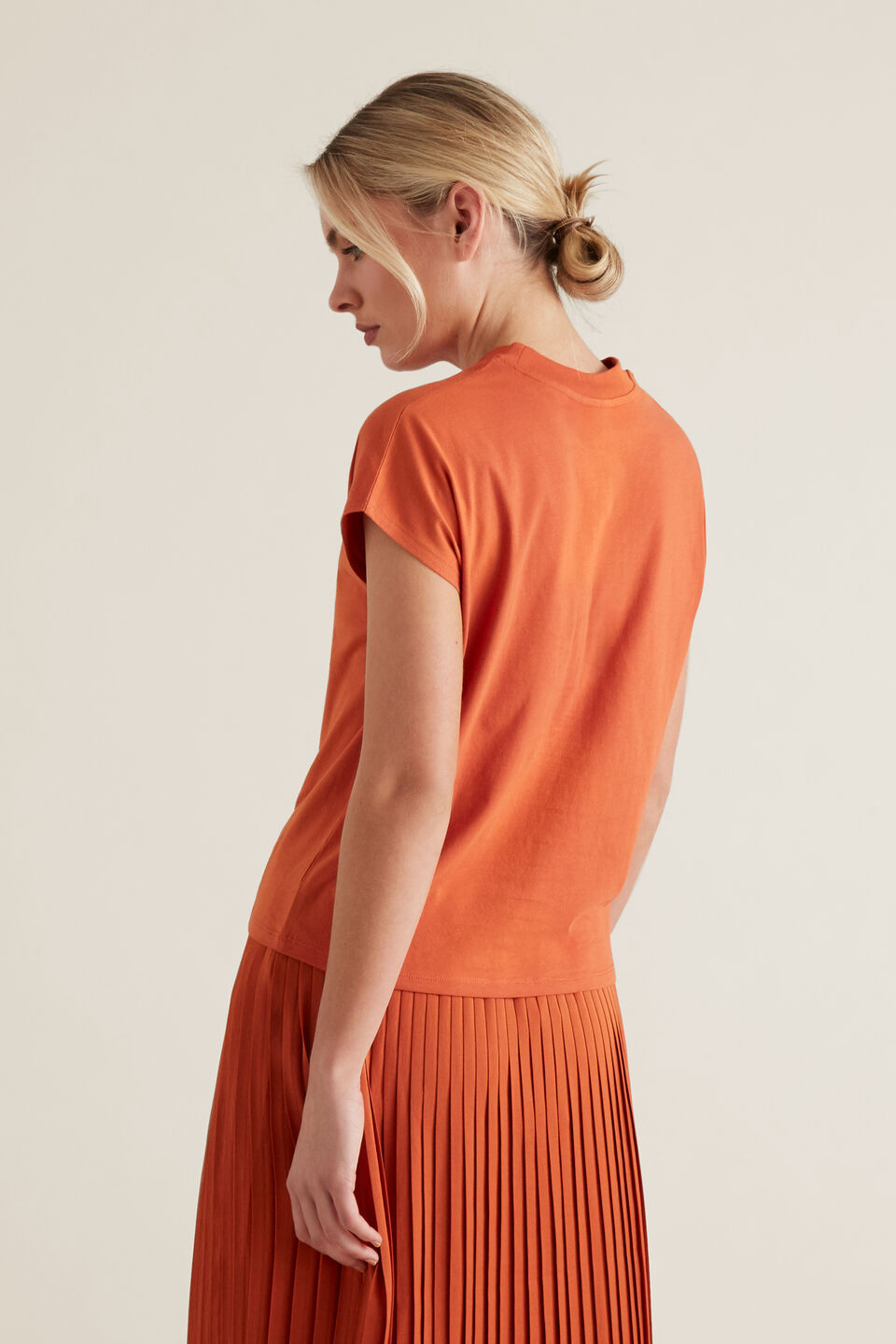 High Neck Tee  