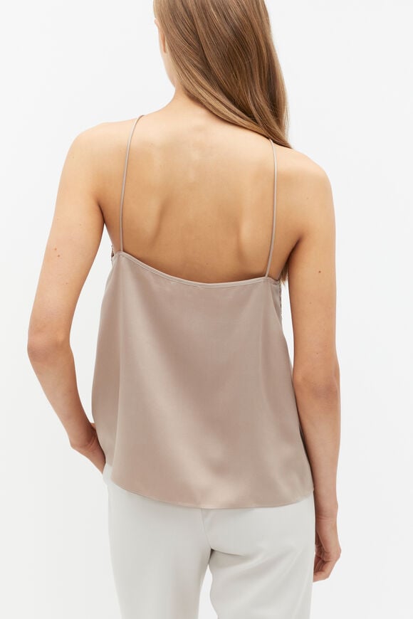 Silk Lace Camisole  Cookie  hi-res