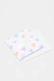 Happy Birthday Hearts Card  Multi  hi-res
