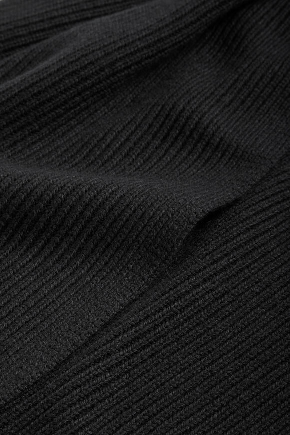 Rib Knit Scarf  Midnight  hi-res