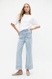 Core Wide Leg Pocket Jean  Pacific Wash  hi-res