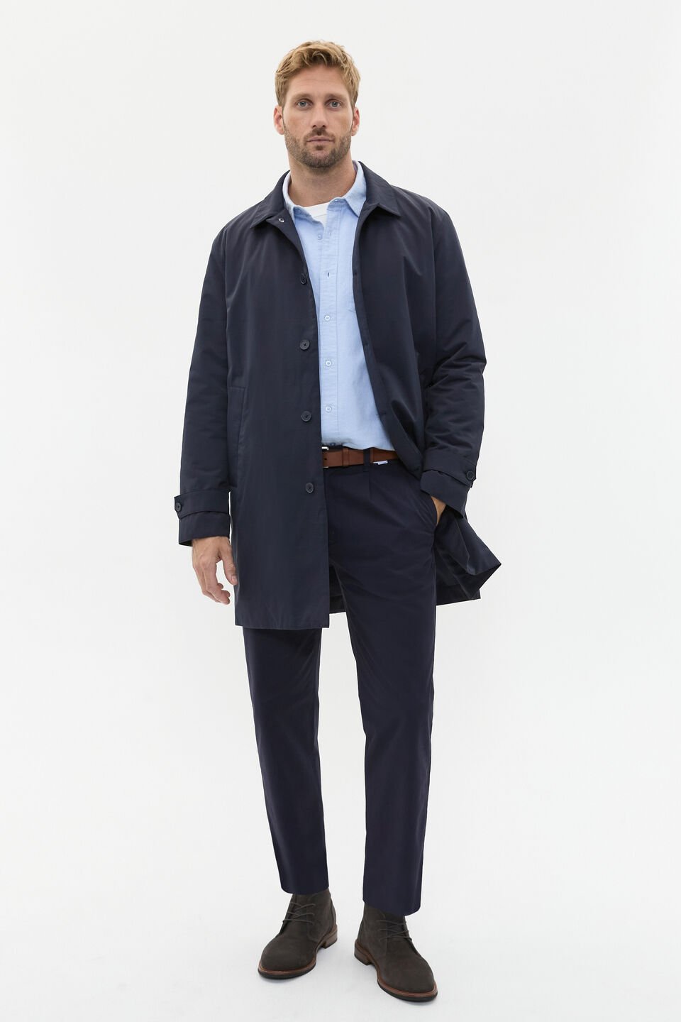 Relaxed Fit Oxford Shirt  Oxford Blue