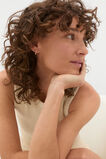 Fine Rope Earring  Gold  hi-res
