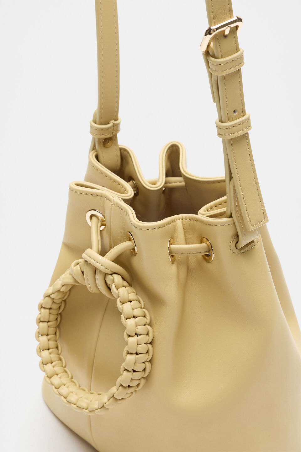 Ring Detail Crossbody Bag  Honey