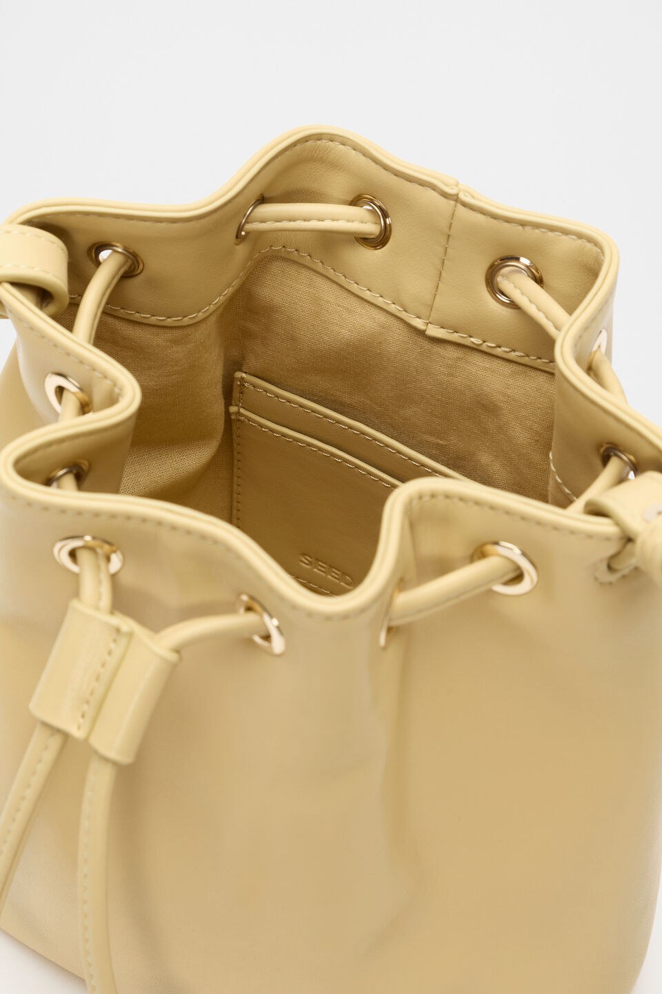Ring Detail Crossbody Bag  Honey
