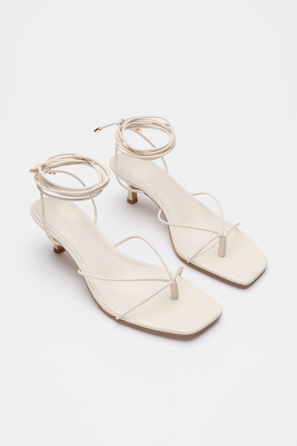 Stevie Lace Up Heel  Tofu