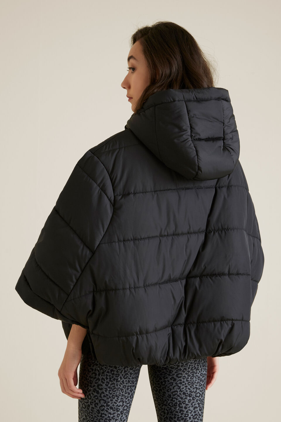 Quilted Poncho  