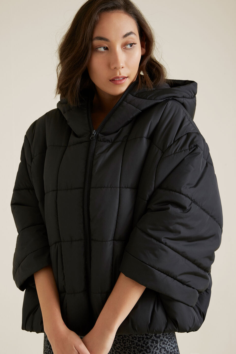 Quilted Poncho  