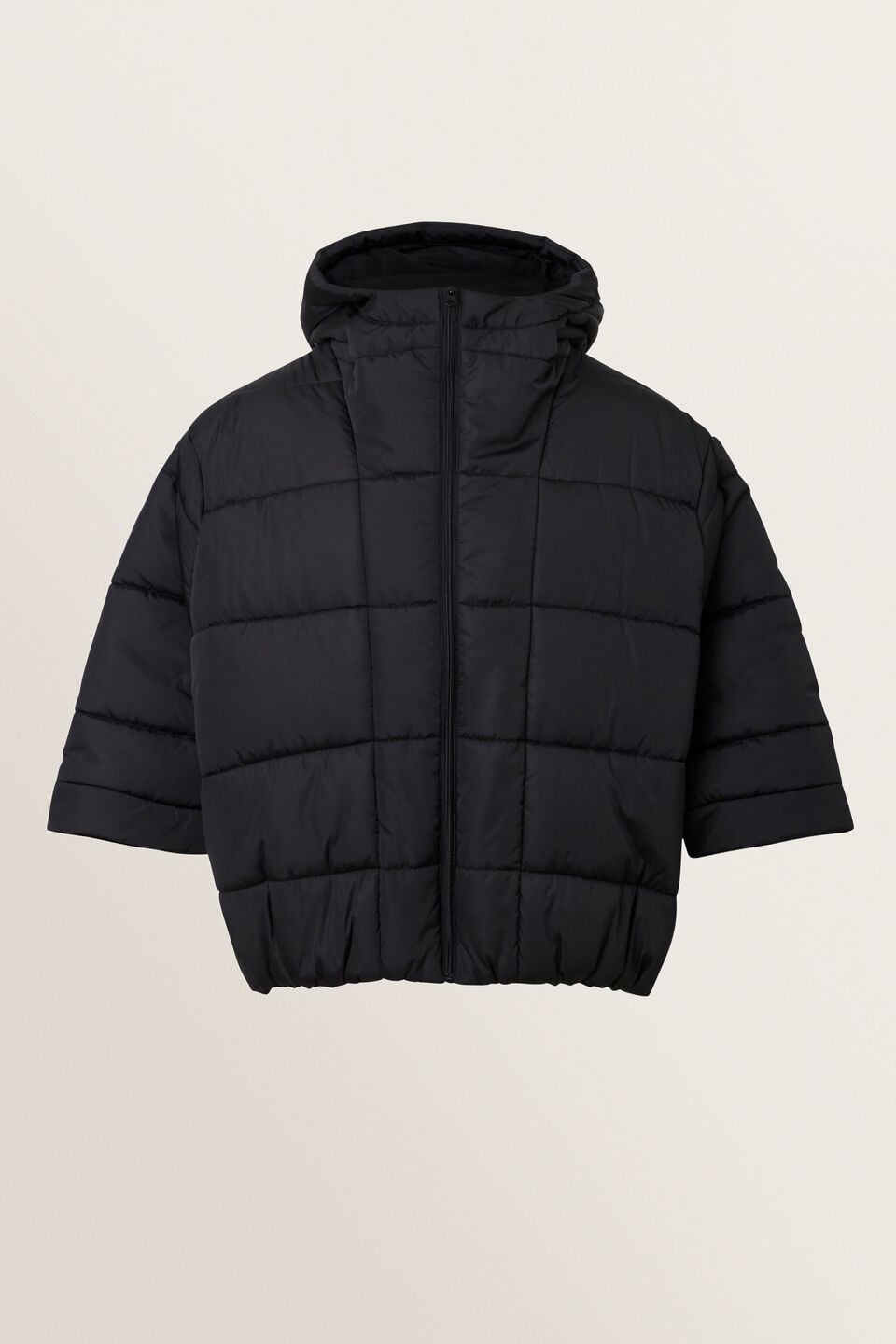 Quilted Poncho  
