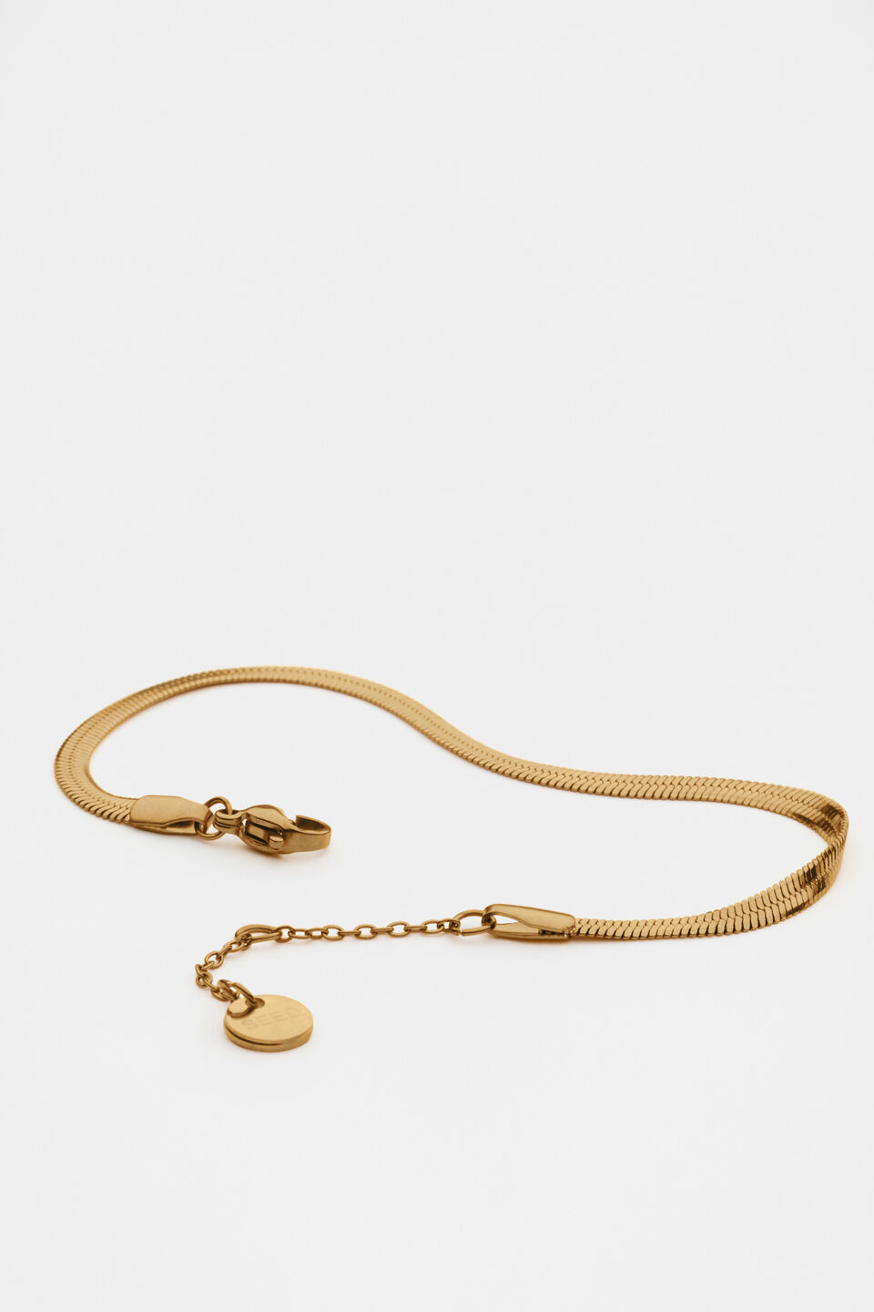 Waterproof Snake Chain Bracelet  Gold