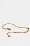 Waterproof Snake Chain Bracelet  Gold  hi-res