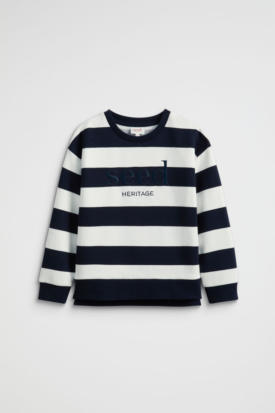 Core Logo Sweat  Midnight Stripe