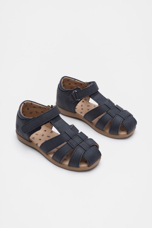Classic Cage Sandal  Navy  hi-res