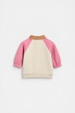 Double Quilted Sweat  Raspberry  hi-res