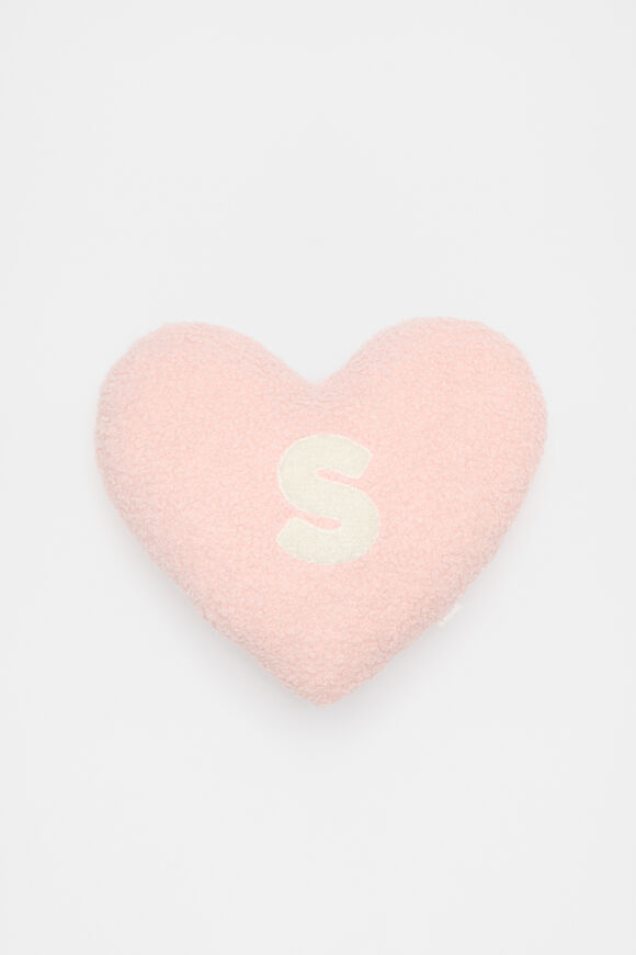 Heart Initial Cushion  S  hi-res