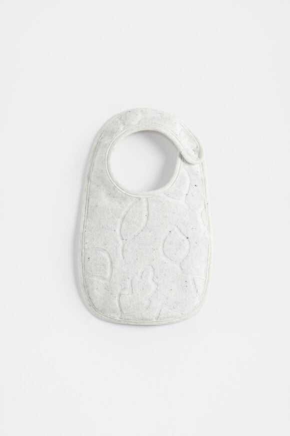 Terry Leaf Bib  Icy Marle  hi-res