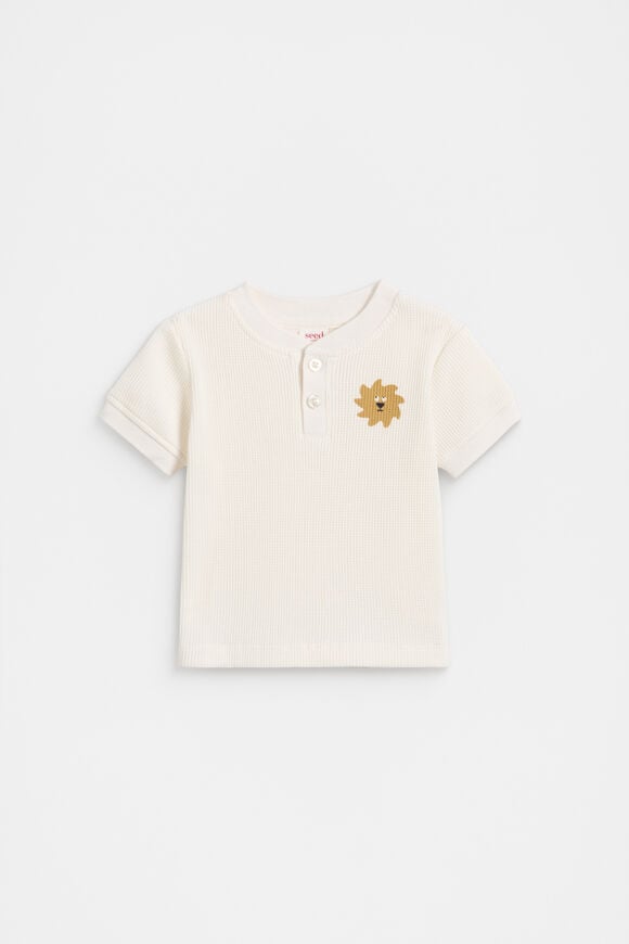 Henley Tee  Classic Cream  hi-res