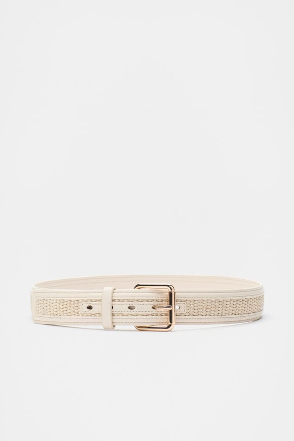 Tess Raffia Belt  Natural  hi-res