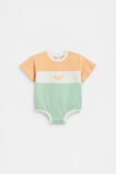 Spliced Logo Oversized Bodysuit  Mint  hi-res