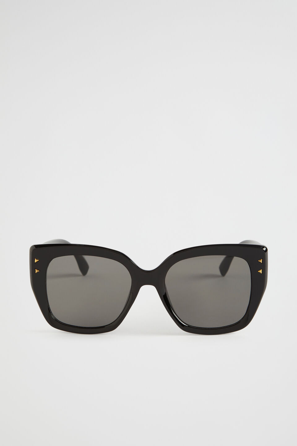 Quinn D Frame Sunglasses  Black