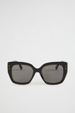 Quinn D Frame Sunglasses  Black  hi-res
