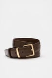 Cora Belt  Dark Espresso Croc  hi-res