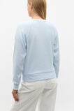 Supersoft Henley Relaxed Top  Ice Blue Marle  hi-res