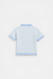 Knit Polo  Luna Blue  hi-res