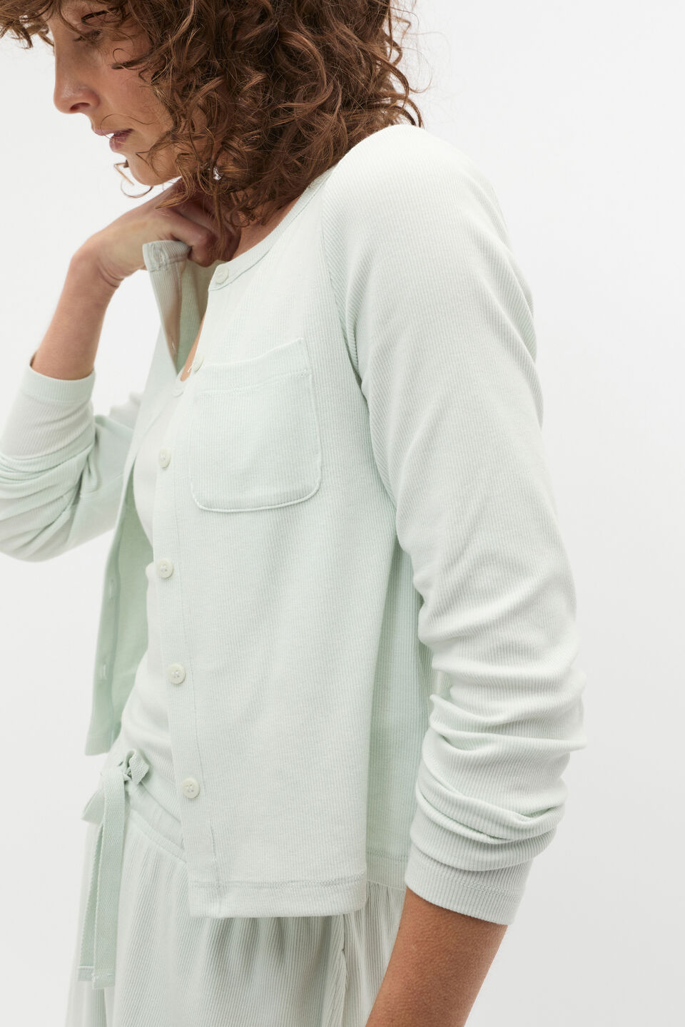 Trio Cami PJ Set  Mist