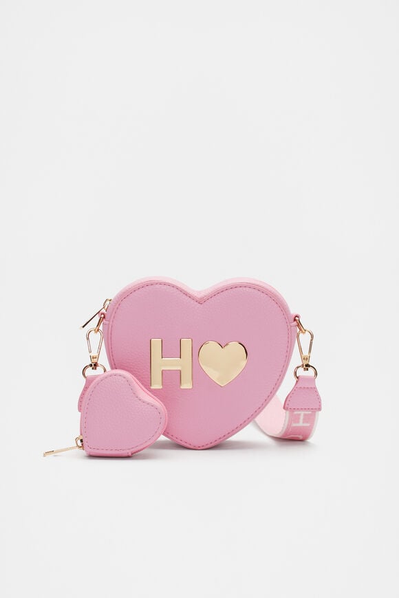 Heart Initial Bag  H  hi-res