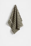 Textured Tea Towel  Olive Leaf  hi-res