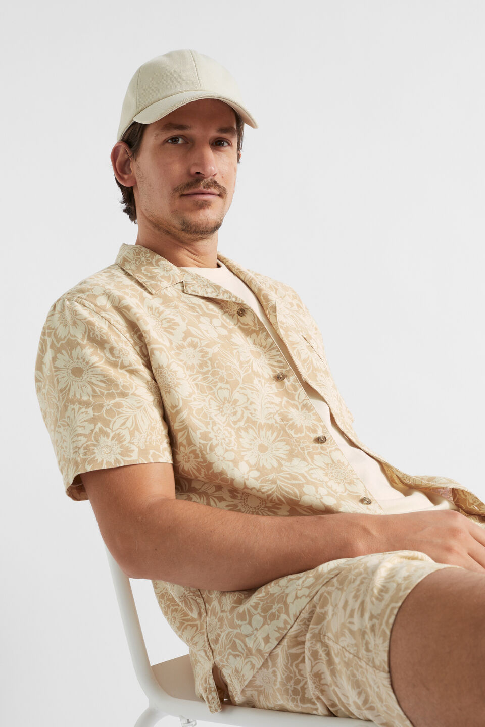 Resort Shirt  Sand Floral