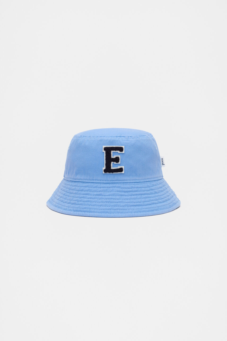 Blue Initial Bucket Hat  E