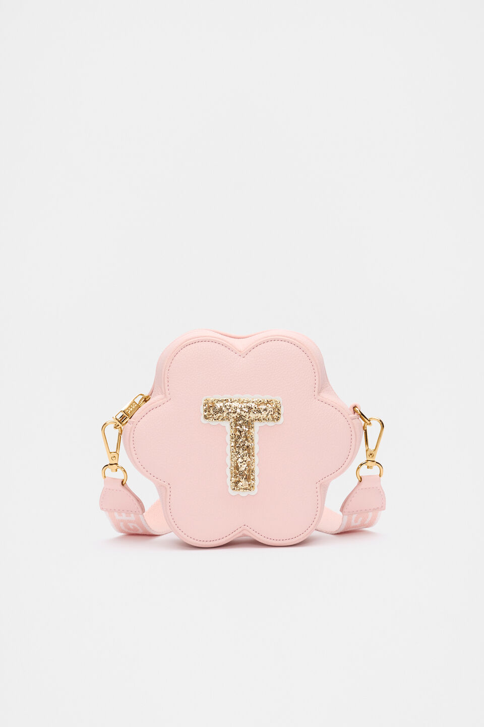 Flower Initial Bag  T
