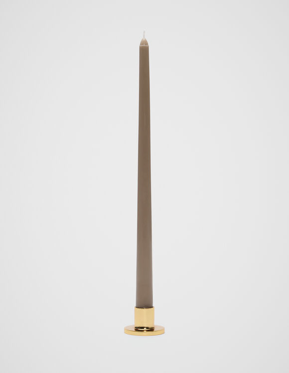 Jude Single Candle Holder  Gold  hi-res