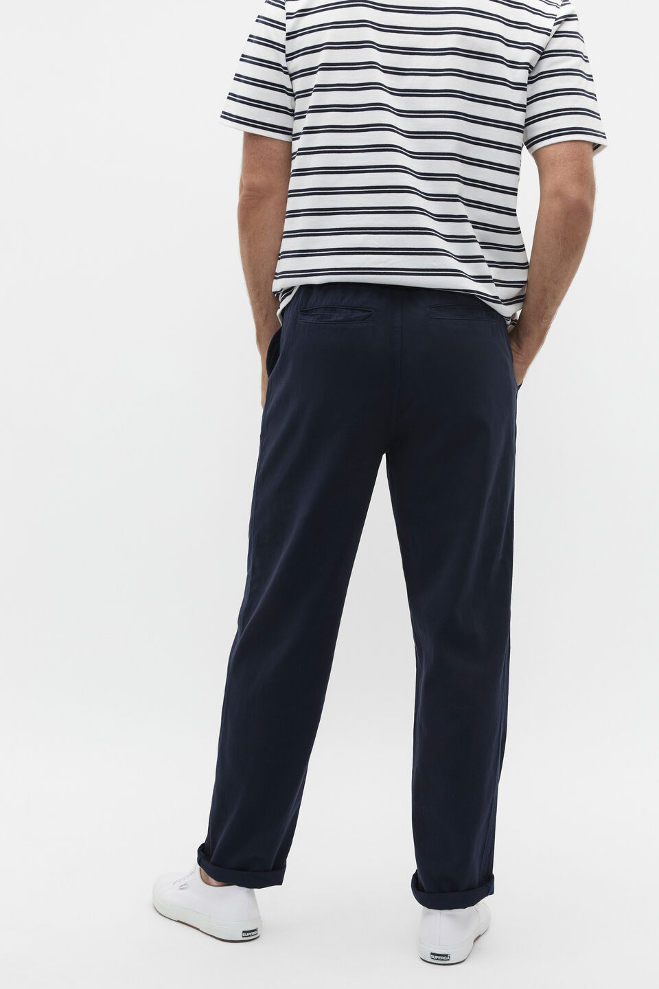 Comfort Trouser  Midnight Blue